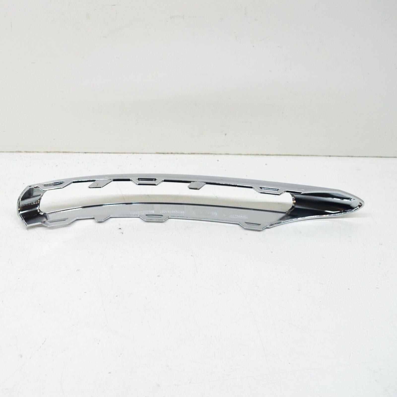 NEW MB GLK-CLASS X204 FRONT BUMPER LEFT MOLDING TRIM CHROME A2048853574 ORIGINAL