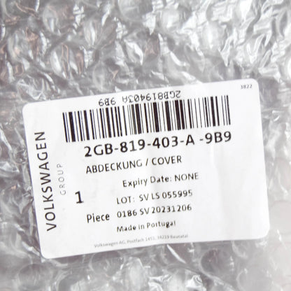 NEW VOLKSWAGEN T-ROC A11 LEFT WATER BOX COVER RHD 2GB819403A9B9 ORIGINAL