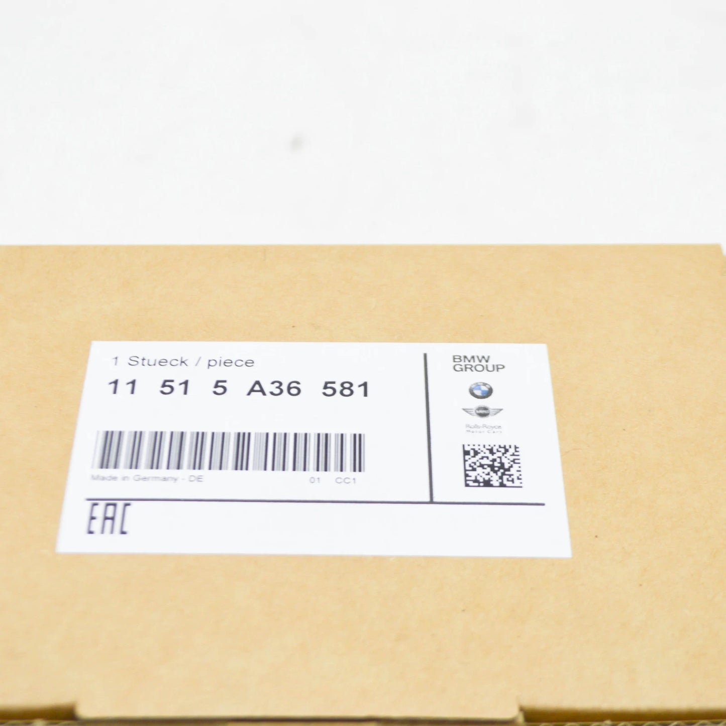 NEW BMW 5 GRAN TURISMO F07 AUXILIARY WATER PUMP 11515A36581 5A36581 ORIGINAL