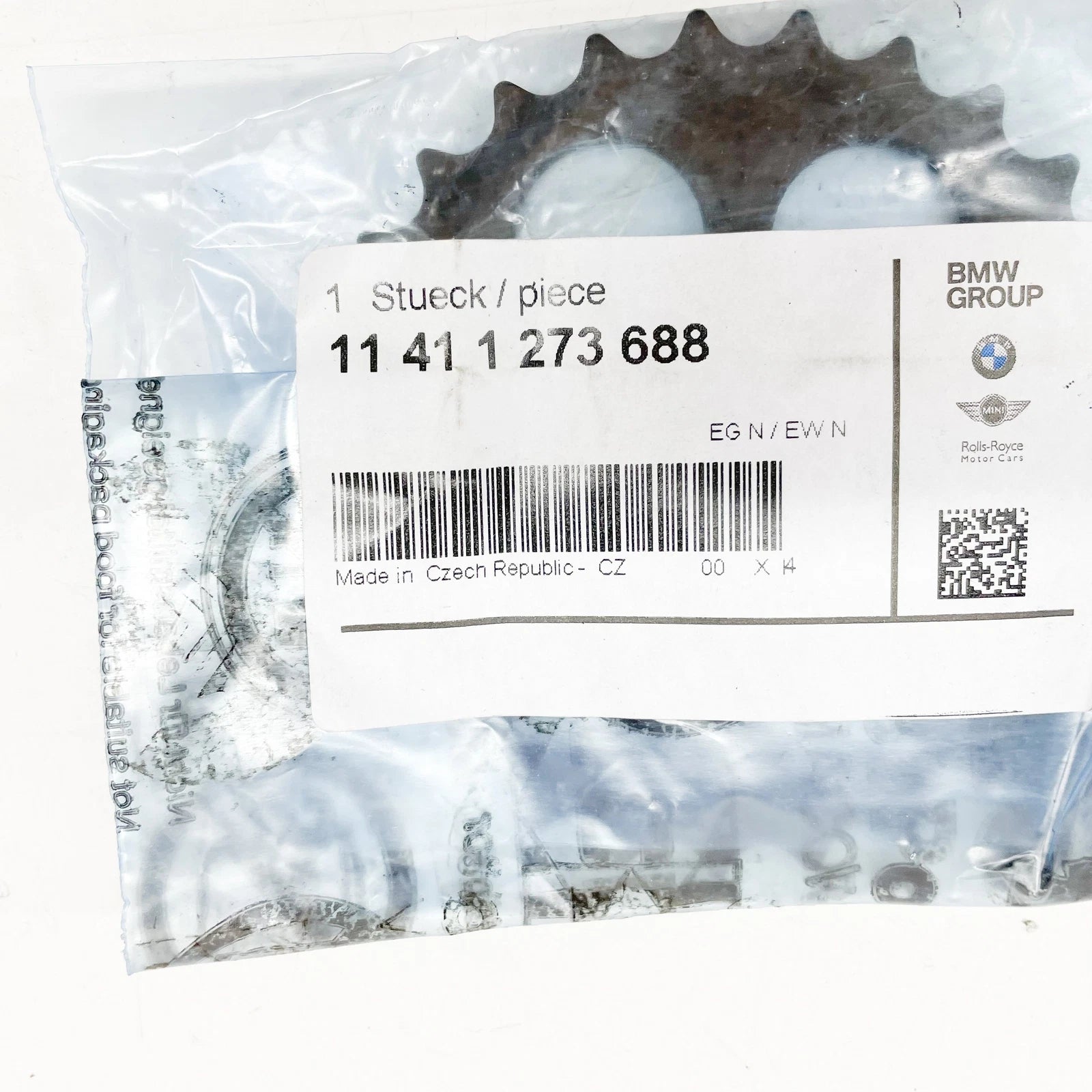 NEW BMW 3 E30 1.8I OIL PUMP SPROCKET GEAR 11411273688 ORIGINAL