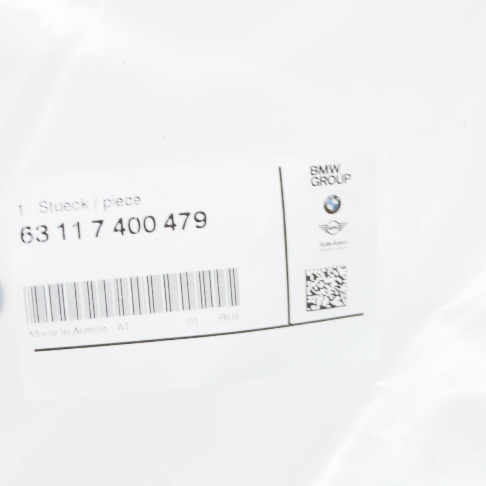 new bmw 3 f30 front left headlight mount bracket 63117400479 original