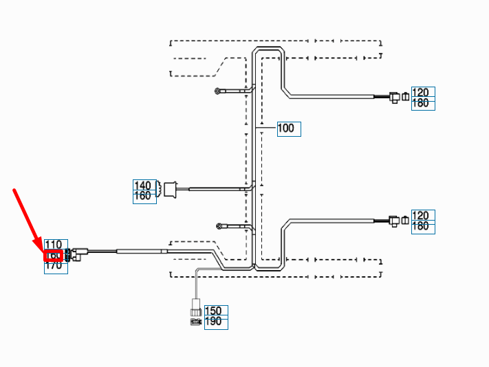 new mercedes-benz cla c117 contact spring 1.0-2.5 mm2 spt a0045455226 original
