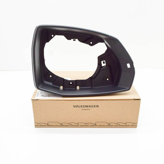 NEW AUDI Q7 4M FRONT RIGHT EXTERIOR MIRROR FRAME 4M0857240A9B9 ORIGINAL