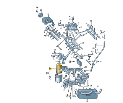 NEW AUDI A8 S8 4H OIL FILTER 079198405D 2016 4.0 PETROL 382KW ORIGINAL