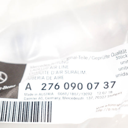 NEW MERCEDES-BENZ C-CLASS W205 LEFT INTERCOOLER PIPE A2760900737 ORIGINAL