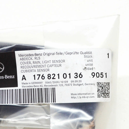 NEW MB CLA COUPE C117 RAIN LIGHT SENSOR COVER TRIM A17682101369051 ORIGINAL
