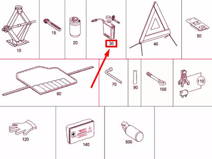 NEW MERCEDES-BENZ A W169 ELECTRIC AIR PUMP COMPRESSOR A0005831202 ORIGINAL
