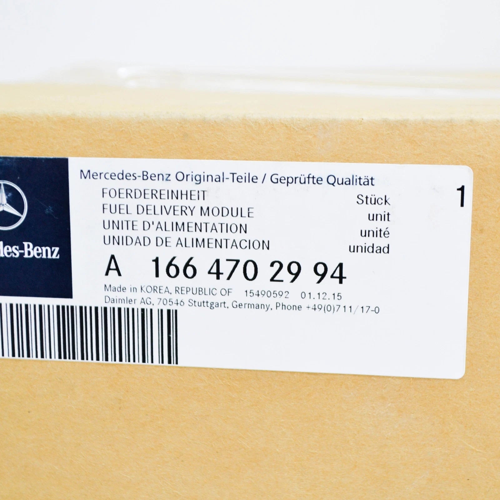 NEW MERCEDES-BENZ GLE W166 FUEL TANK DELIVERY MODULE A1664702994