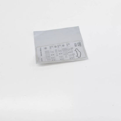 NEW AUDI A4 B8 TYRE PRESSURE DATA PLATE 8K0010502LJ ORIGINAL