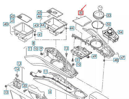 NEW AUDI TT FV MK3 CENTER CONSOLE TRIM RHD 8S2863440ANM5 ORIGINAL