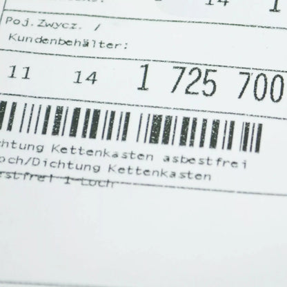 NEW BMW 7 E38 TIMING COVER CASE GASKET ABSESTOS FREE 11141725700 ORIGINAL