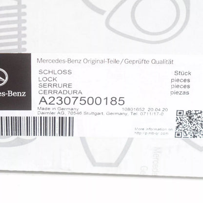 NEW MERCEDES BENZ SL R230 TRUNK LOCK LATCH ACTUATOR A2307500185 OEM