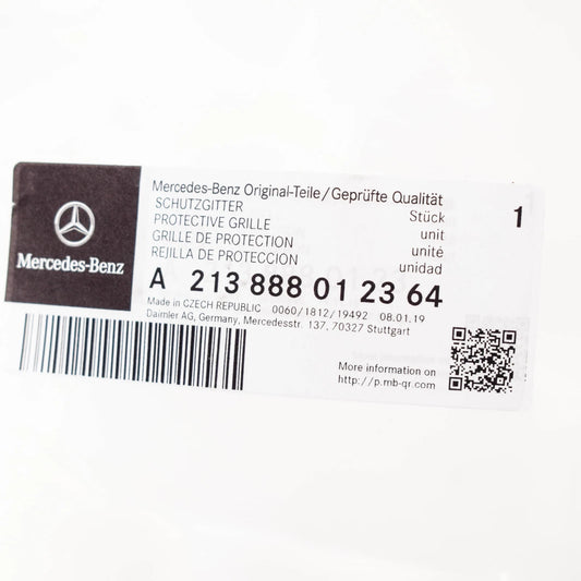 NEW MERCEDES-BENZ E W213 RADIATOR GRILLE A213888012364 ORIGINAL