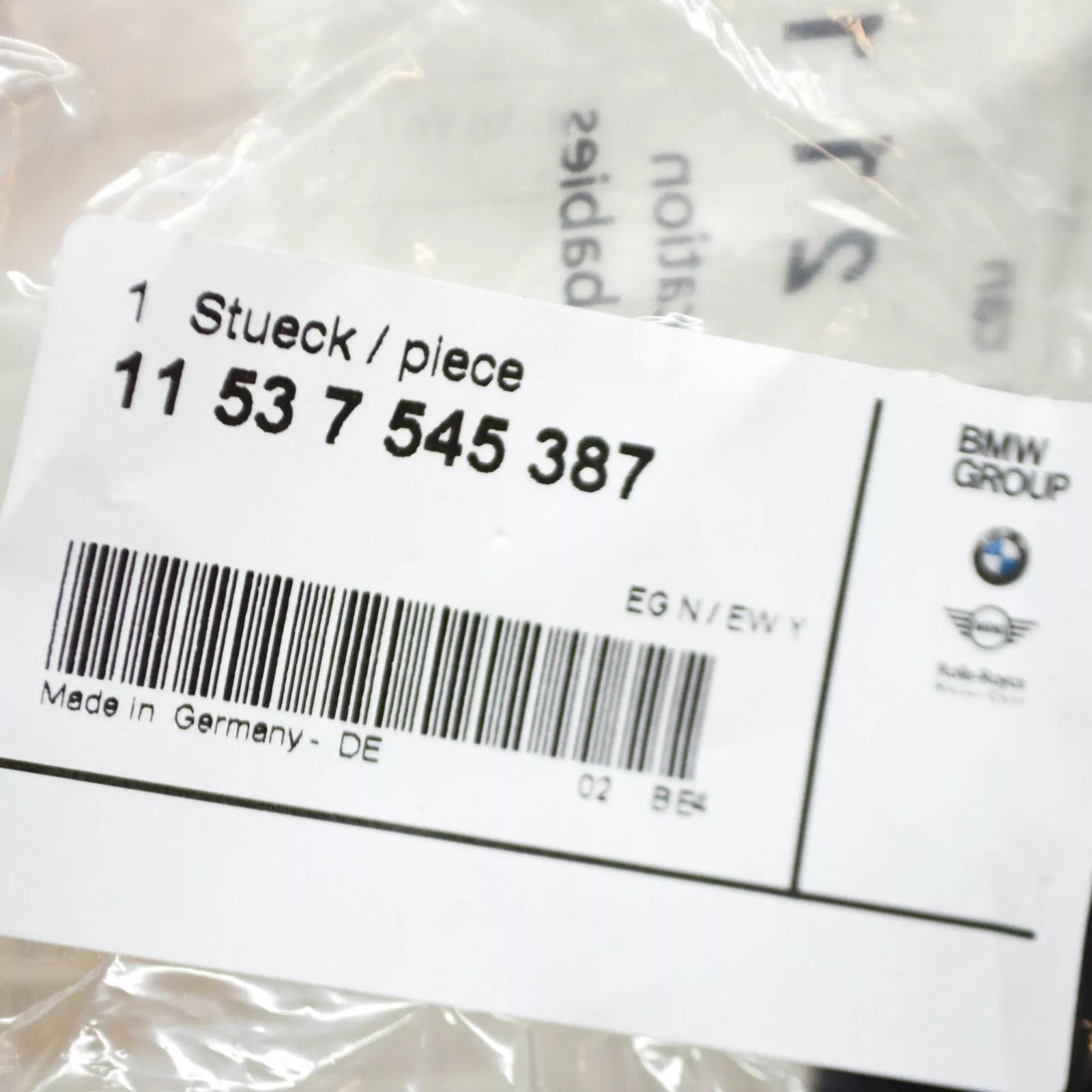 NEW BMW Z4 ROADSTER E89 COOLANT HOSE HOLDER 11537545387 7545387 ORIGINAL