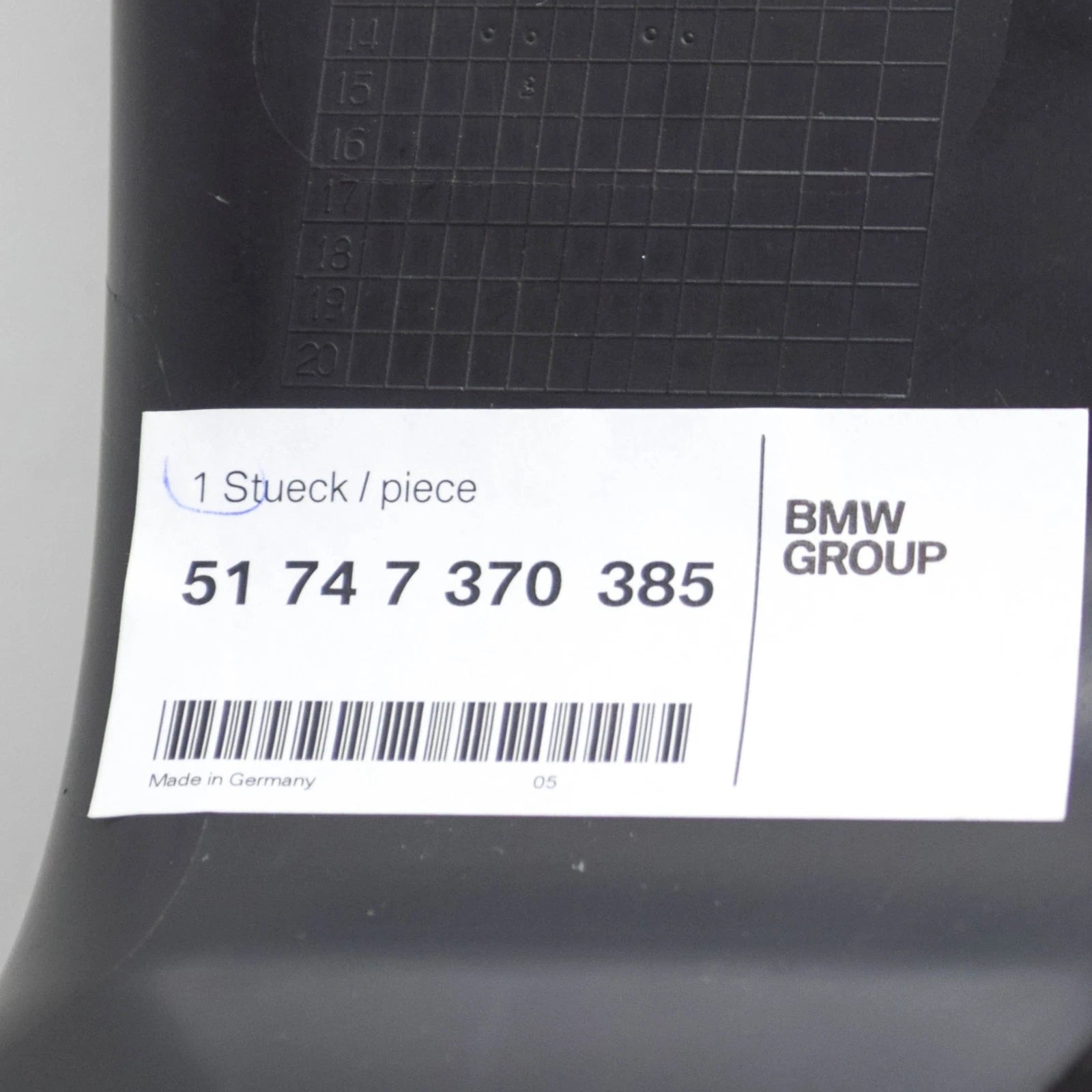 NEW BMW 6 F06 RADIATOR COOLING LEFT AIR DUCT 51747370385 7370385 2016 ORIGINAL