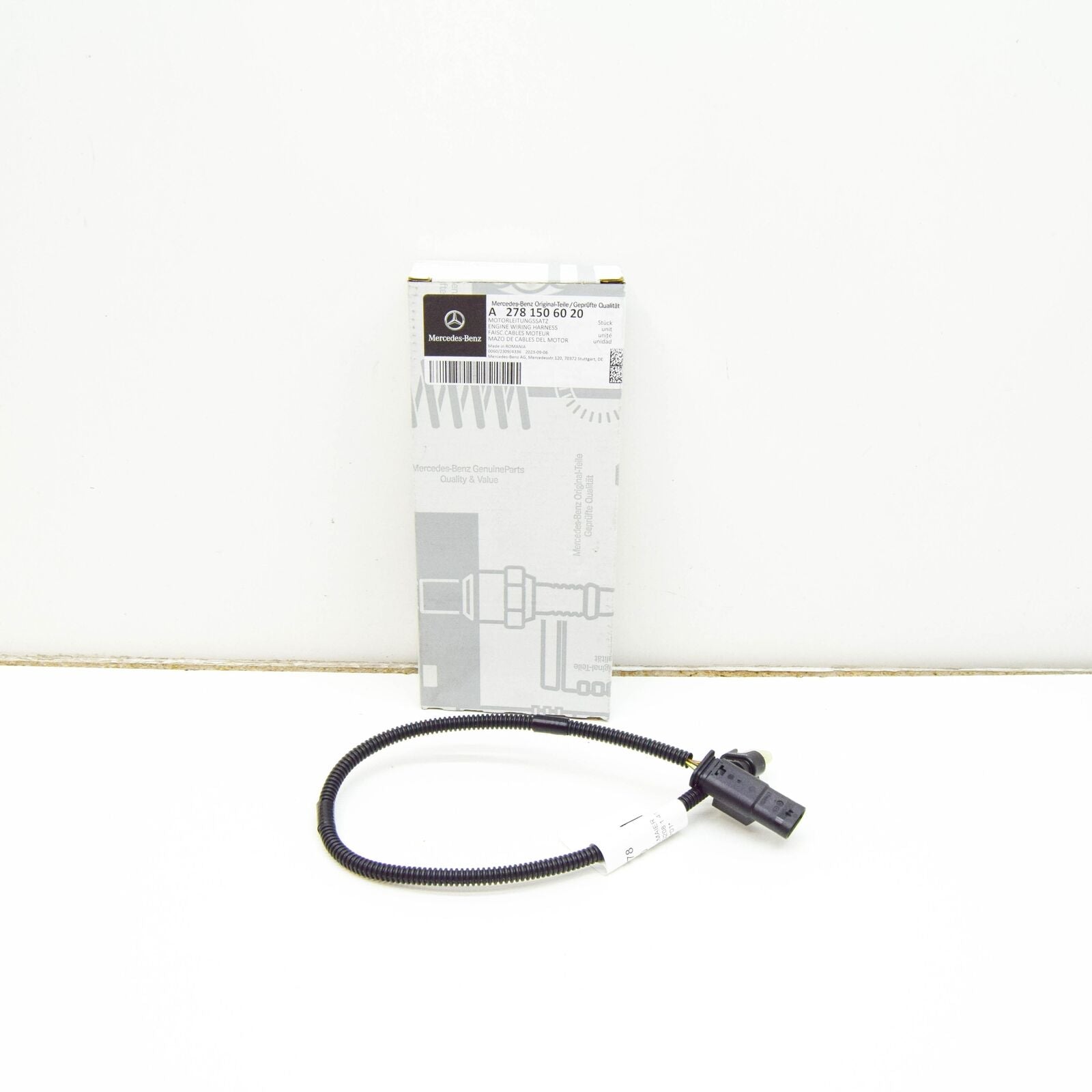 NEW MERCEDES-BENZ S W221 ENGINE PRESSURE SENSOR WIRING A2781506020 ORIGINAL