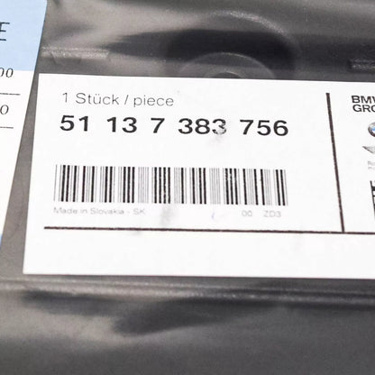 NEW BMW 1 F20 FRONT BUMPER LICENSE PLATE HOLDER 51137383756 7383756 2015