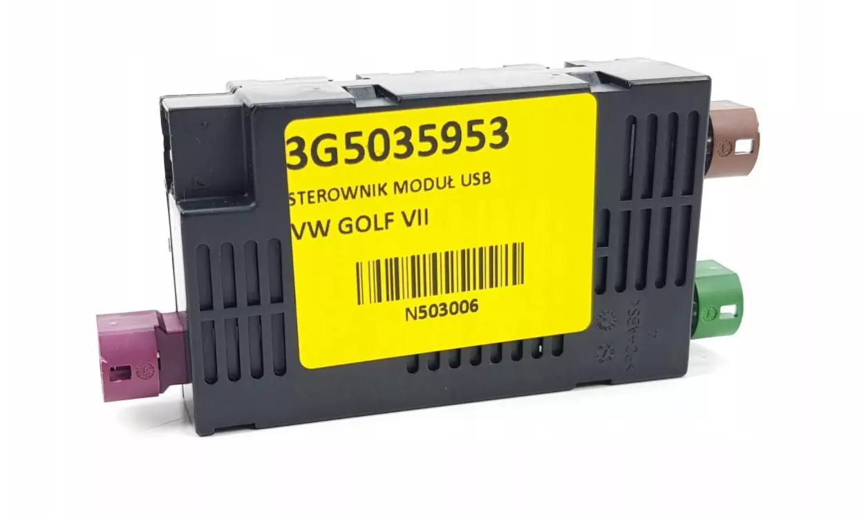 NEW VW ARTEON USB DISTRIBUTOR / INTEGRATED VOLTAGE CONVERTER 3G5035953 ORIGINAL