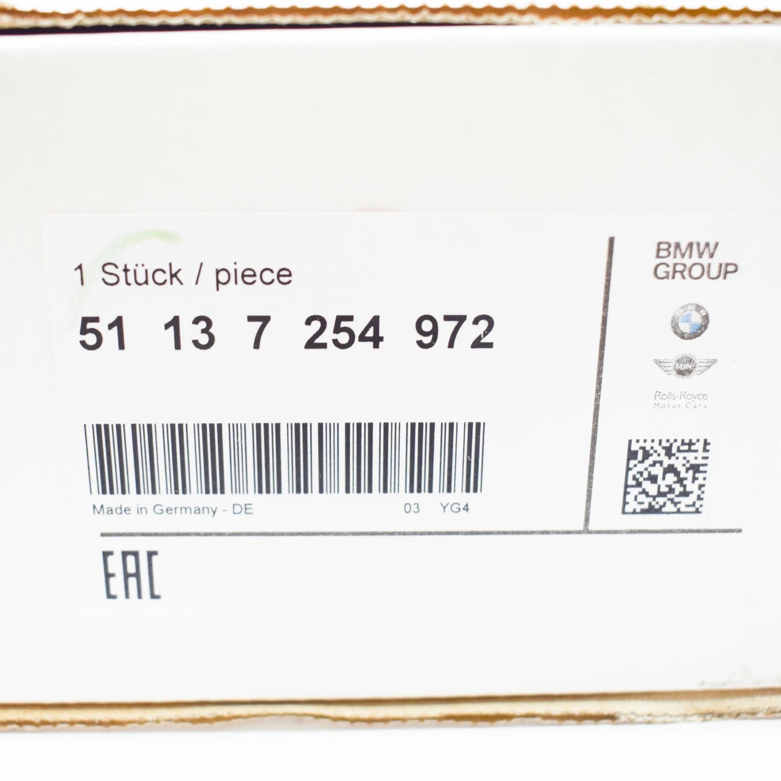 NEW BMW 3 COUPE E92 FRONT RADIATOR RIGHT BLACK CHROME GRILLE 51137254972