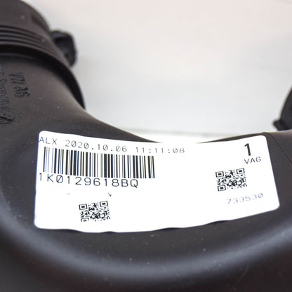 NEW VOLKSWAGEN GOLF MK6 AIR INTAKE HOSE 1K0129618BQ 2.0 PETROL ORIGINAL