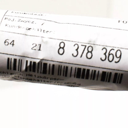 NEW BMW 5 E39 HEATER HOSE PIPE 64218378369 8378369 3.0 PETROL ORIGINAL