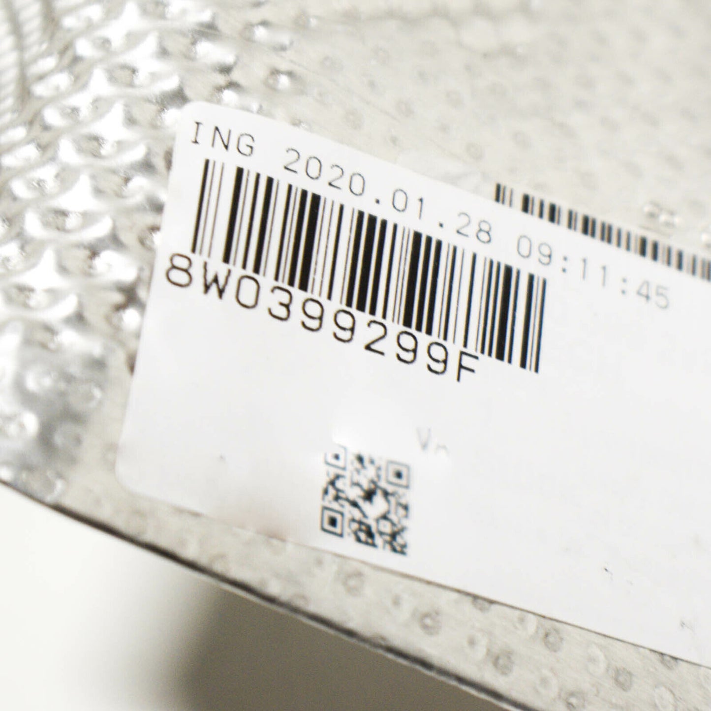 NEW AUDI A4 B9 FRONT LEFT CV JOINT HEAT SPLASH SHIELD 8W0399299F ORIGINAL