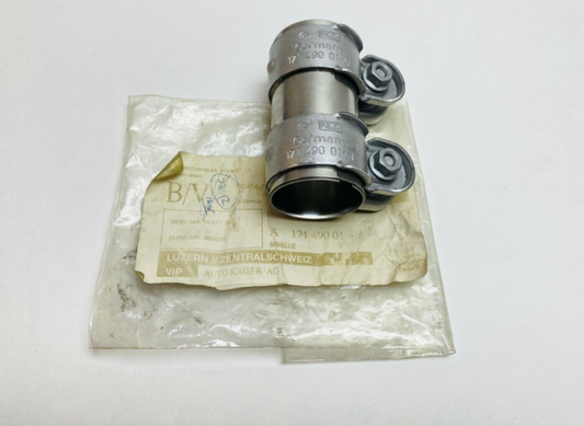 new mb slk r171 central muffler to posterior muffler clamp a1714900141 original