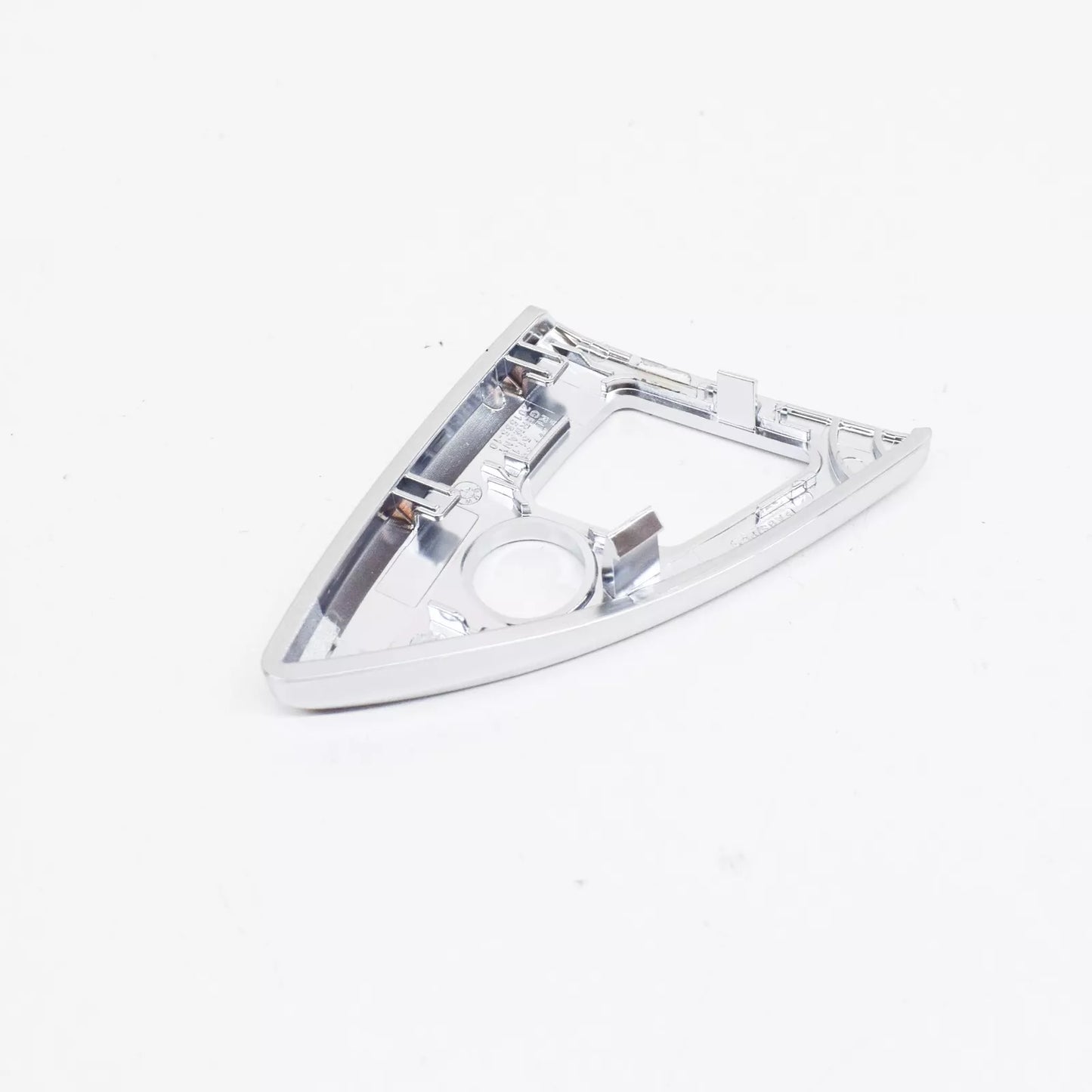 NEW BMW 5 F10 CENTER CONSOLE LOCK CHROME COVER W BUTTON 51169277349 RHD ORIGINAL