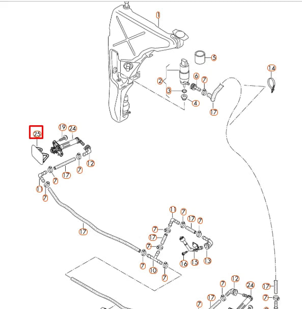 NEW AUDI A6 4G C7 RIGHT HEADLIGHT WASHER COVER CAP 4G0955276CGRU ORIGINAL