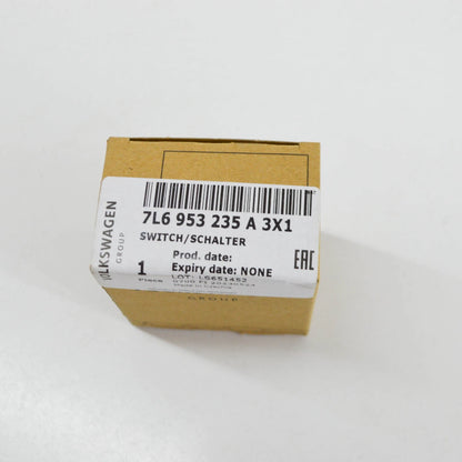 NEW VW TOUAREG 7L HAZARD WARNING BUTTON 7L6953235A3X1 ORIGINAL