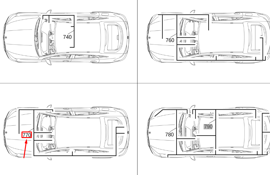 new mercedes-benz gle w167 rear view camera wiring harness a1675404303 original
