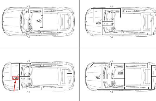 new mercedes-benz gle w167 rear view camera wiring harness a1675404303 original