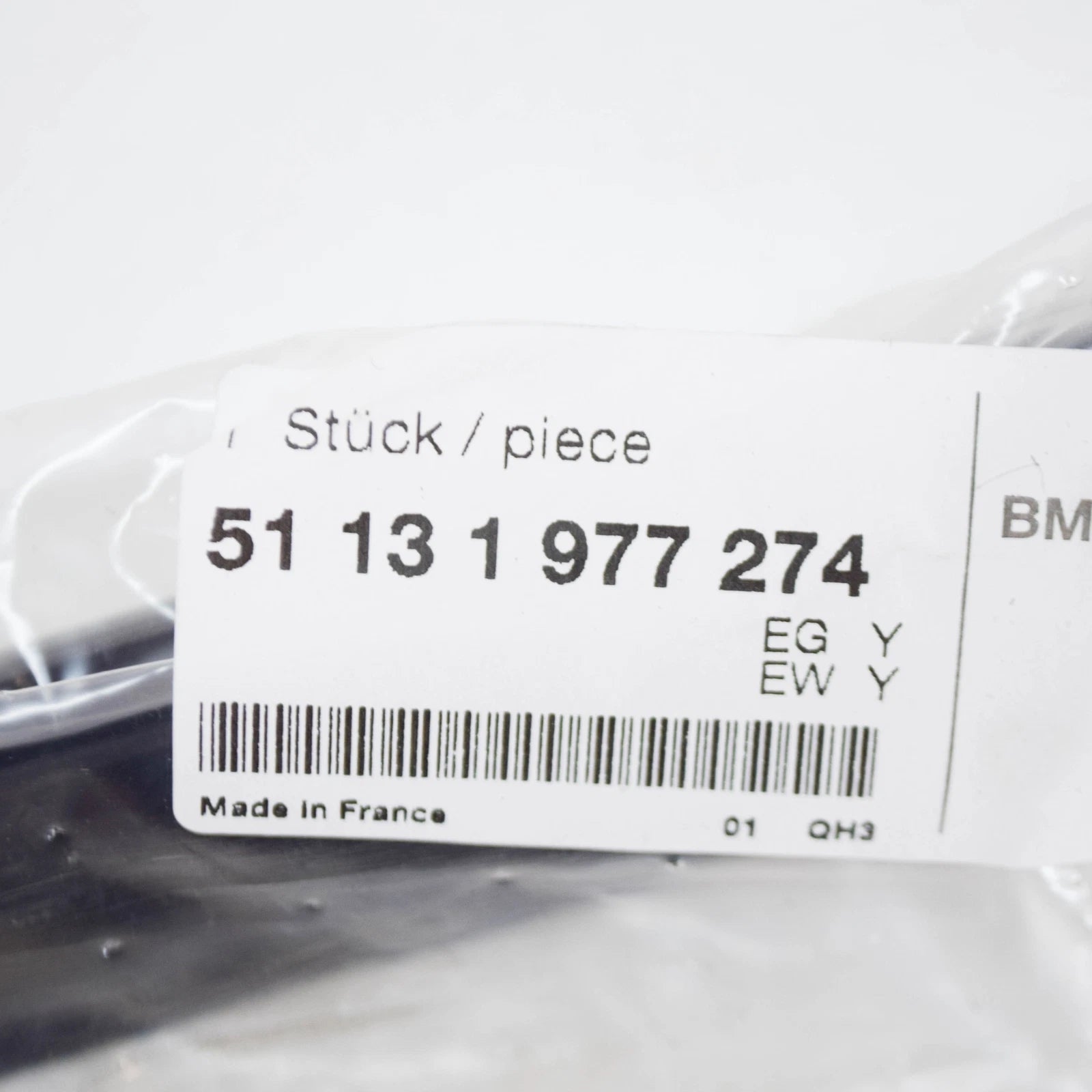 NEW BMW 3 COUPE E36 FRONT RIGHT DOOR MOULDING 51131977274 1977274 ORIGINAL