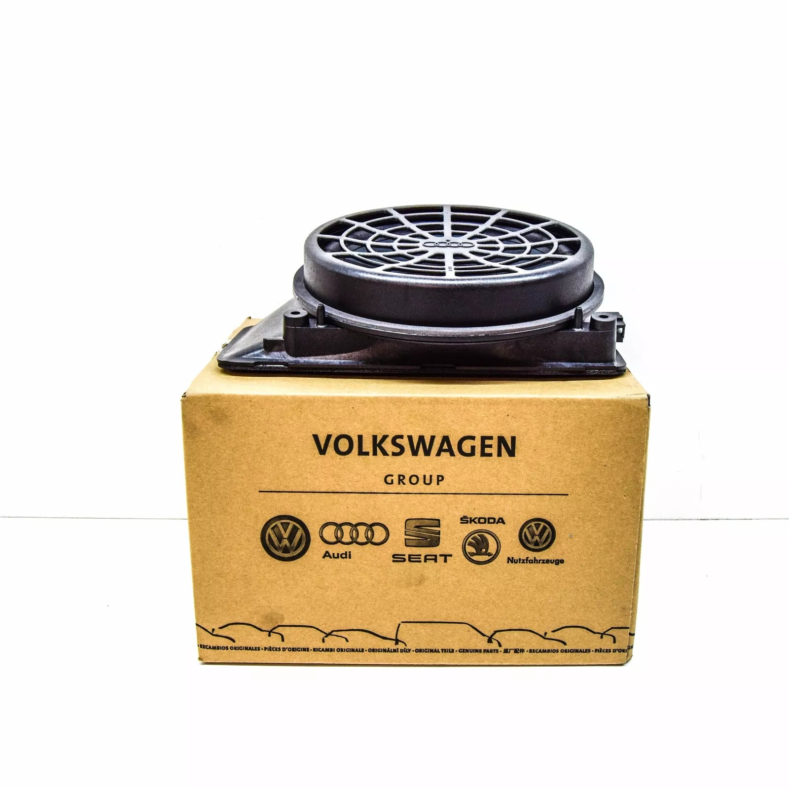 NEW AUDI A4 B8 REAR PANEL SHELF BASS LOUDSPEAKER 8T0035412D ORIGINAL