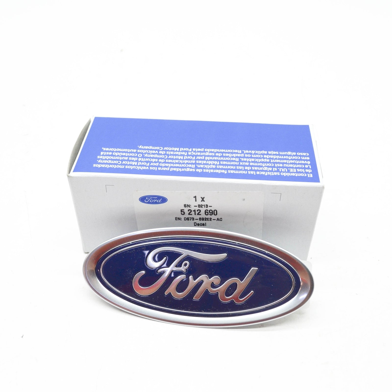 new ford mondeo mk5 oval emblem badge 5212690 ds73-8b262-ac original