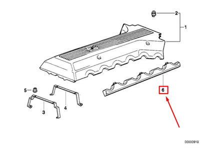 NEW BMW 7 E38 SOUND INSULATION 11611729659 1729659 ORIGINAL