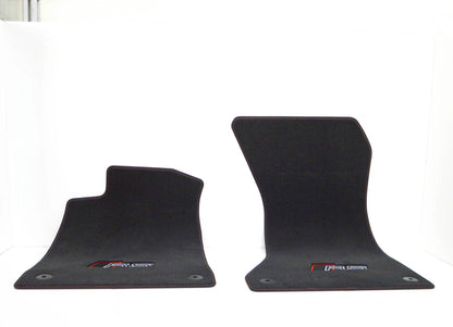 NEW AUDI A4 RS4 B9 FRONT VELOUR FLOOR MATS LHD 8W1863691C MUK