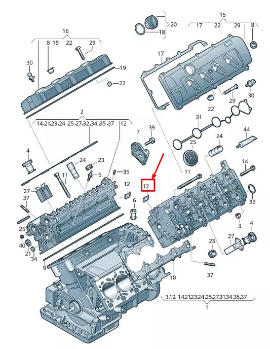 NEW AUDI RSQ3 8U ENGINE AIR PARTITION PLATE 079103411H