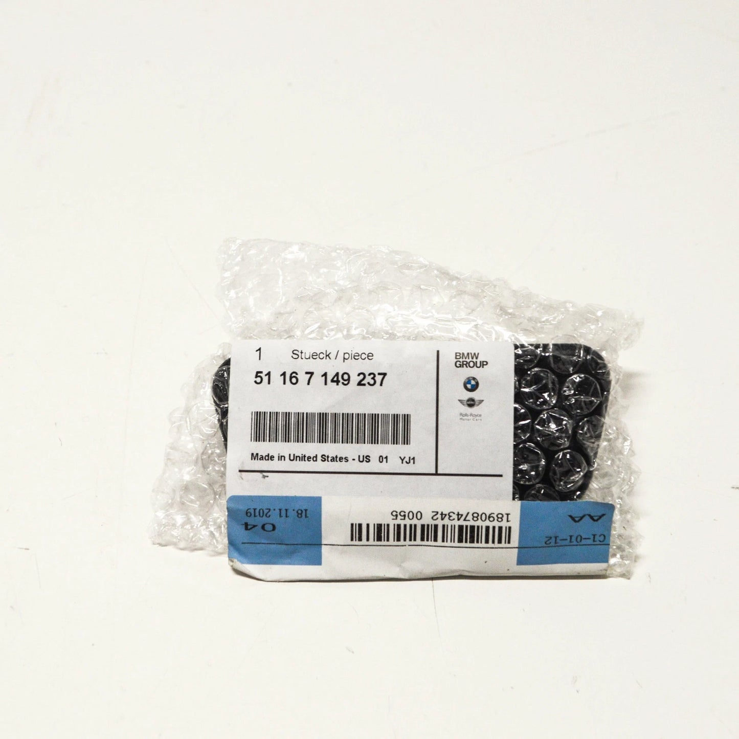 NEW BMW Z4 E85 GLOVE BOX LOCK 51167149237 ORIGINAL