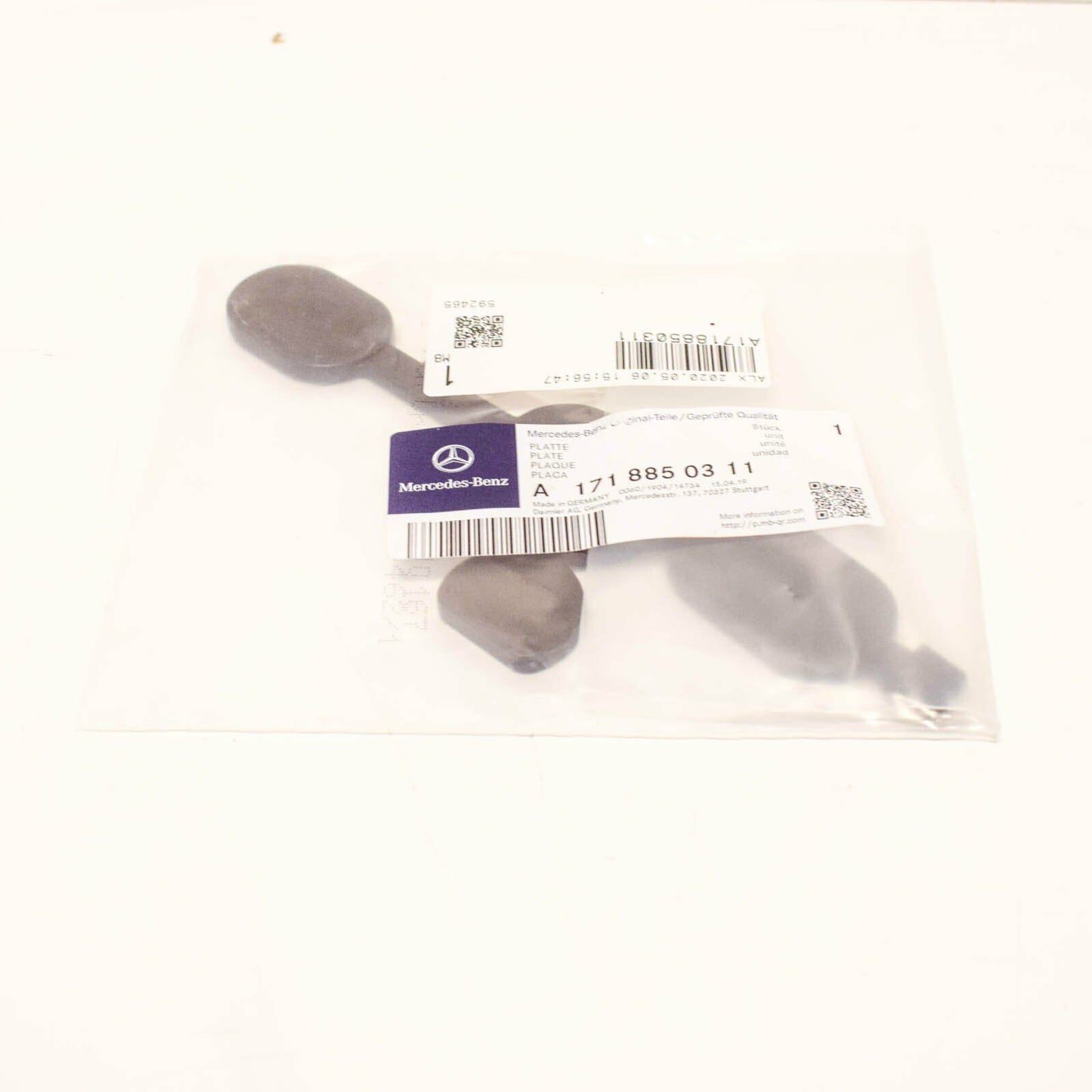 NEW MB SLK R171 FRONT BUMPER LEFT IMPACT ABSORBER PLATE A1718850311 ORIGINAL