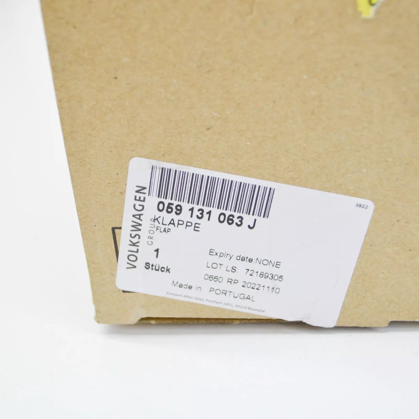 NEW VW TOUAREG 7L EGR CONTROL FLAP 059131063J ORIGINAL