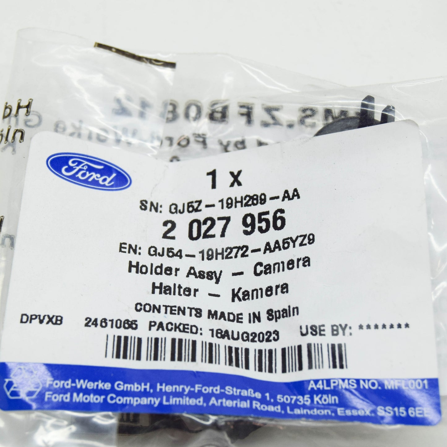 new ford kuga mk2 c520 rear camera bracket gj54-19h272-aa5yz9 2027956 original