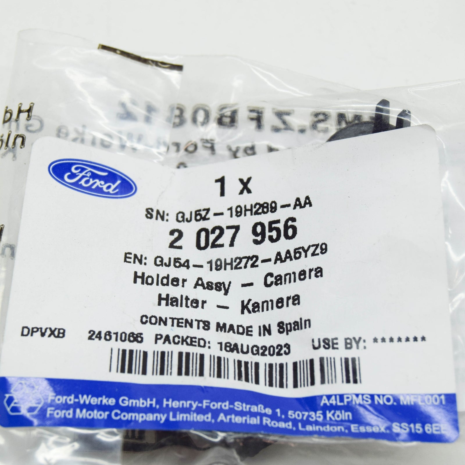 new ford kuga mk2 c520 rear camera bracket gj54-19h272-aa5yz9 2027956 original