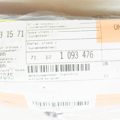 NEW BMW Z3 COUPE E36 LIFT JACK 71121093476 1093476 ORIGINAL