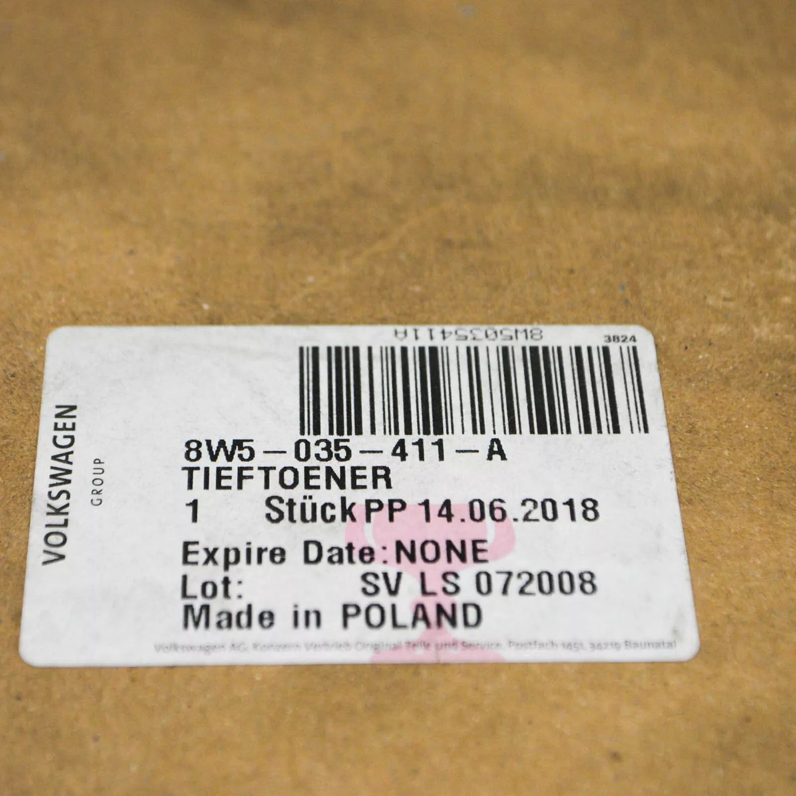 NEW AUDI A4 B9 REAR DOOR SPEAKER 8W5035411A ORIGINAL