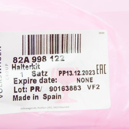 NEW AUDI A1 SPORTBACK GB FRONT RIGHT HEADLIGHT REPAIR BRACKET 82A998122 ORIGINAL