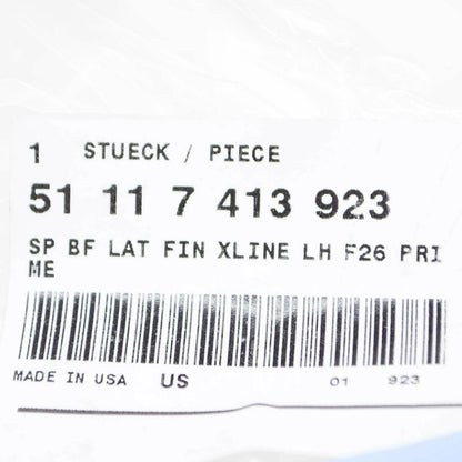 NEW BMW X4 F26 FRONT LEFT BUMPER TRIM X-LINE 51117413923 ORIGINAL