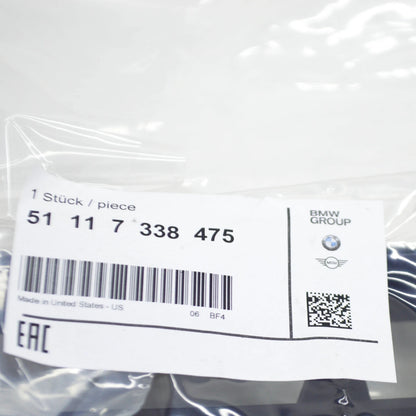 NEW BMW X4 F26 M FRONT CENTER LOWER OPEN GRILLE 51117338475 7338475 ORIGINAL