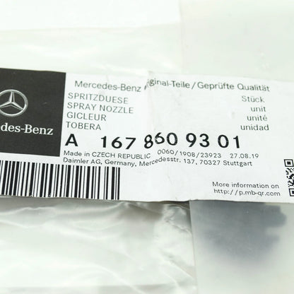 NEW MB GLS X167 REAR LUGGAGE DOOR WINDOW SPRAY NOZZLE A1678609301 ORIGINAL
