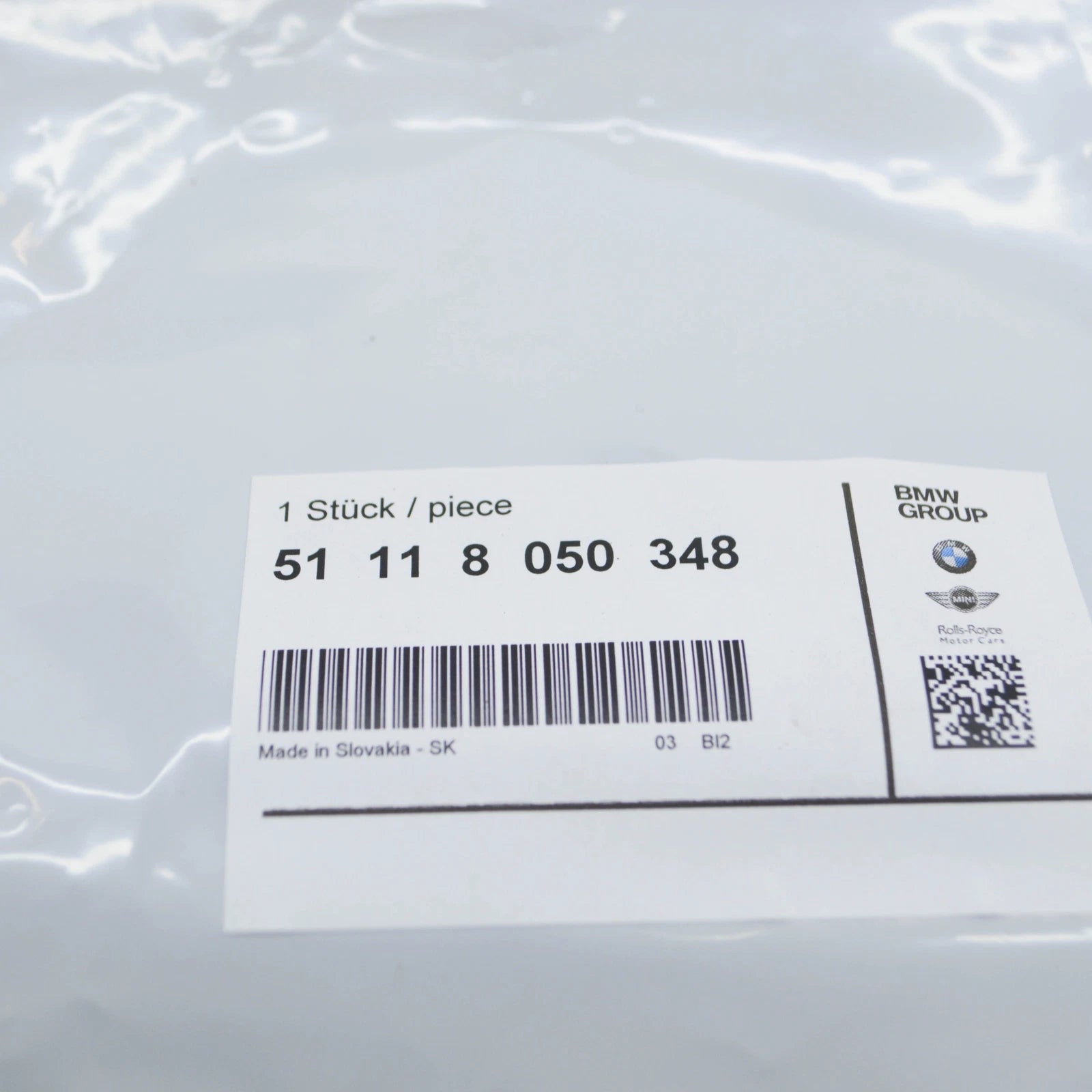 NEW BMW 6 F06 FRONT BUMPER GRILL RIGHT 51118050348 2015 ORIGINAL